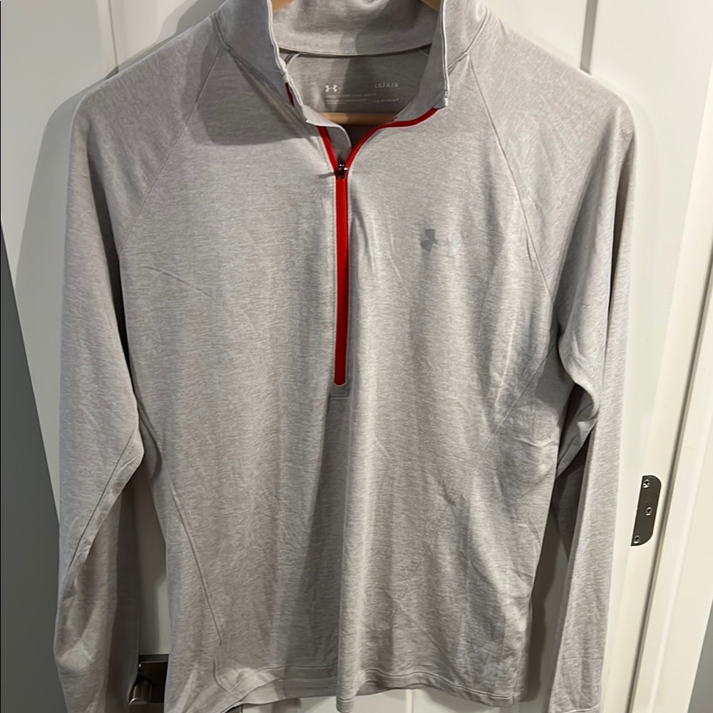 Under Armour Gray Quarter-Zip Pullover